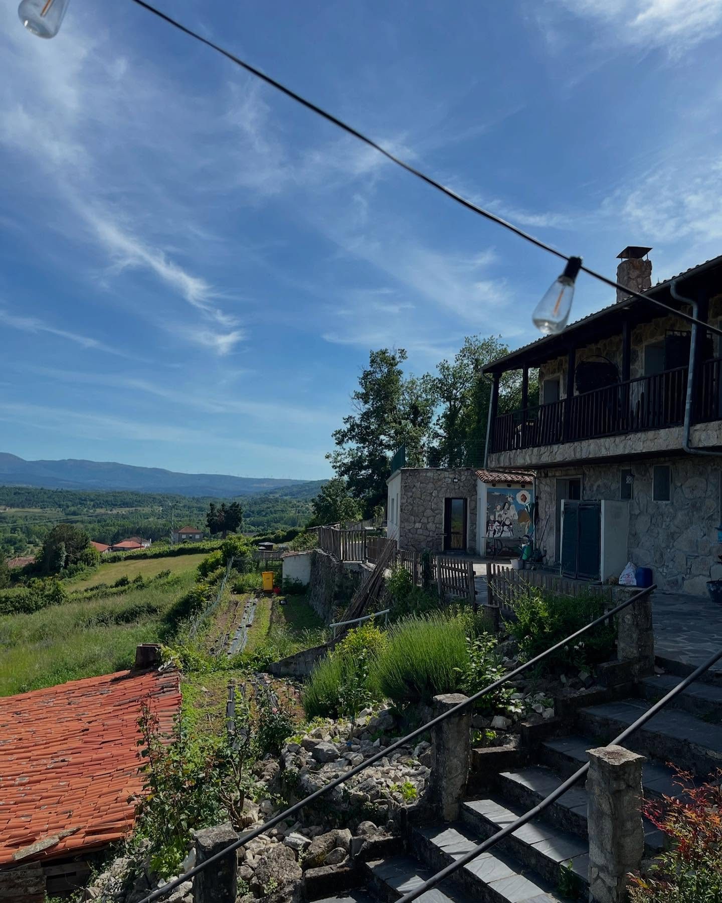 Casa dos Muros · Terraza y vistas